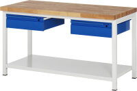 RAU Werkbank 8002I6, B1500xT700xH840mm, Ablageboden...