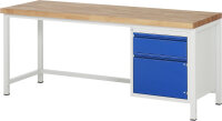 RAU Werkbank 8152I1, B2000xT700xH840mm, 1xSchublade-TA,...