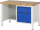 RAU Werkbank 8452I2, B1250xT700xH840-1040mm, 1xSchublade-TA, 1xTür, 03-8455I2-127R4H.11