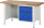 RAU Werkbank 8452I2, B1500xT700xH840mm, 1xSchublade-TA, 1xTür, 03-8455I2-157R4S.11