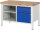 RAU Werkbank 8461I2, B1250xT700xH840-1040mm, 1xSchublade-TA, 1xTür, 03-8461I2-127R4H.11