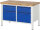 RAU Werkbank 8466I2, B1250xT700xH840-1040mm, 2xSchublade-TA, 2xTüren, 03-8466I2-127R4H.11