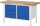 RAU Werkbank 8468I2, B1500xT700xH840mm, 3xSchublade-TA, 1xTür, 03-8468I2-157R4S.11