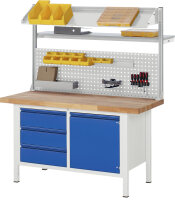 RAU Komplettset Werkbank-8468 mit System-Aufbau,...