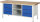 RAU Werkbank 8581I2, B2000xT700xH840-1040mm, 6xSchublade-TA, 03-8581I2-207R4H.11