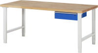 RAU Werkbank höhenverstellbar 7001A1, B2000xT900xH790-1140mm, 1xSchublade-TA, 03-7001A1-209B4H.11