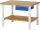 RAU Werkbank höhenverstellbar 7001A7, B1250xT900xH790-1140mm, 1xSchublade-TA, 03-7001A7-129B4H.11