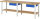 RAU Werkbank 7001A7, B2500xT700xH840mm, 1xSchublade-TA, 03-7001A7-257B4S.11