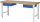 RAU Werkbank höhenverstellbar 7002A1, B2000xT700xH790-1140mm, 2xSchublade-TA, 03-7002A1-207B4H.11