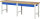 RAU Werkbank höhenverstellbar 7002A1, B2500xT700xH790-1140mm, 4xSchublade-TA, 03-7002A1-257B4H.11