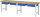 RAU Werkbank 7002A1, B3000xT700xH840mm, 4xSchublade-TA, 03-7002A1-307B4S.11