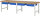RAU Werkbank 7002A1, B3000xT900xH840mm, 4xSchublade-TA, 03-7002A1-309B4S.11