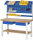 RAU Werkbank höhenverstellbar 7002A7, B1500xT700xH790-1140mm, 2xSchublade-TA, 03-7002A7-157B4H.11