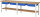RAU Werkbank höhenverstellbar 7002A7, B3000xT700xH790-1140mm, 4xSchublade-TA, 03-7002A7-307B4H.11