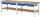 RAU Werkbank höhenverstellbar 7002A7, B3000xT900xH790-1140mm, 4xSchublade-TA, 03-7002A7-309B4H.11