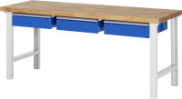 RAU Werkbank 7003A1, B2000xT700xH840mm, 3xSchublade-TA,...