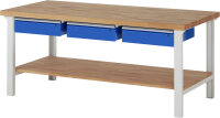 RAU Werkbank 7003A7, B2000xT900xH840mm, 3xSchublade-TA,...
