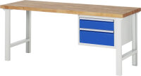 RAU Werkbank 7123A1, B2000xT700xH840mm, 2xSchublade-TA,...