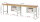 RAU Werkbank 7123A1, B3000xT900xH840mm, 4xSchublade-TA, 03-7123A1-309B4S.11