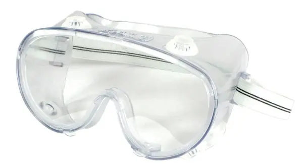 Profibau Vollsichtschutzbrille 15221 beschlagfrei, Weich-PVC, für Brillenträger, EN 166