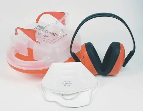 ARTILUX Safety-Box, Inh.: Gehörschutz, Schutzbrille, Feinstaubmaske P1 - PROFIBAU