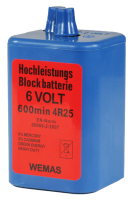 Trockenbatterie 6 V, 7 AH (Preis inkl. Entsorgung !) -...
