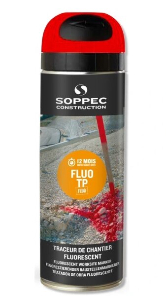 PROFIBAU SOPPEC Markierfarbe Fluo TP neon-rot 500 ml