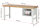RAU Werkbank höhenverstellbar 7133A1, B2000xT900xH790-1140mm, 4xSchublade-TA, 03-7133A1-209B4H.11