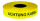 KELMAPLAST Trassenwarnband Nr. 10, gelb, L: 250 m, Aufschrift schwarz: -ACHTUNG KABEL- Bandfarbe: gelb Material: Spezialpolyethylen Dicke: 150 µm +- 20µm Breite: 40 mm bis 310 mm  Länge: 250m Verbundfolie PEw, alterungs- und kältebeständig, farbecht, daue