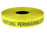 KELMAPLAST Trassenwarnband Nr. 10, gelb, L: 250 m,...