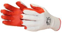 Strick-Handschuh, orange, Gr. 10, SB-Karte, EN388