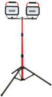 Profibau LED Mobillicht 25010 mit Stativ, 2 x 2300 Lumen,...