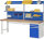 RAU Werkbank 7502A1, B2500xT900xH840mm, 1xSchublade-TA, 1xTür, 03-7502A1-259B4S.11