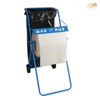 Bodenständer für Putztuchrolle mit...