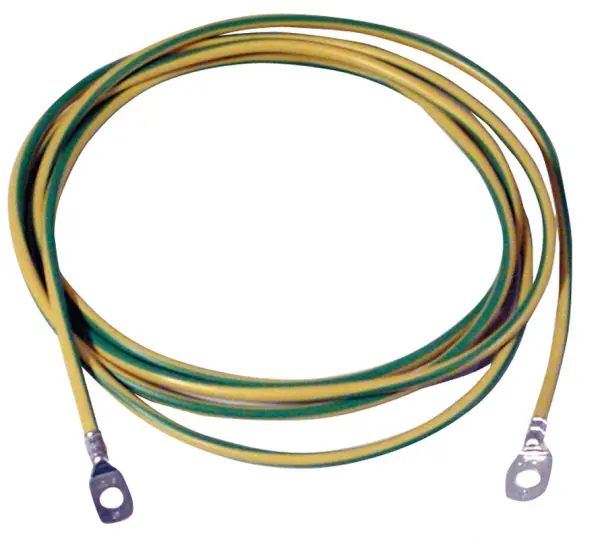 Erdungskabel mit Ringöse, 3,0 m, H07V-K 16 - PROFIBAU
