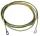 PROFIBAU Erdungskabel 26720 H07V-K 16 mit Ringöse, 3,0 m, Kabelschuhe für M8 und M10
