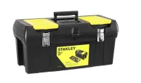 STANLEY Werkzeugbox mit Ablage, 48,6 x 27,6 x 23,2 cm -...