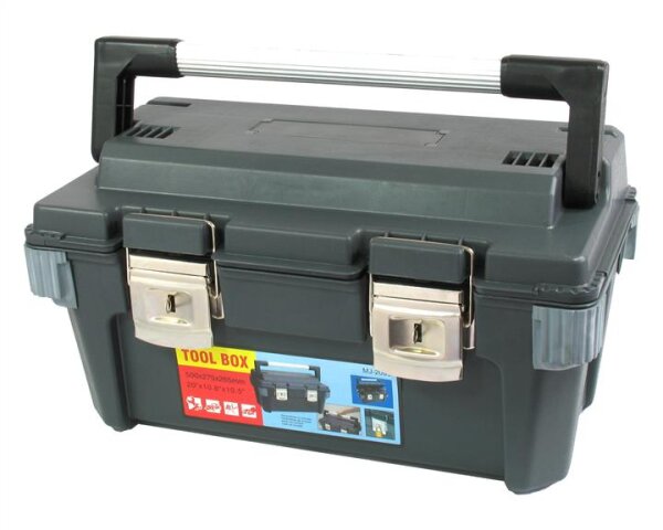 PROFIBAU KST-Werkzeugkiste,Alu-Bügel- griff, 500 x 275 x 265 mm