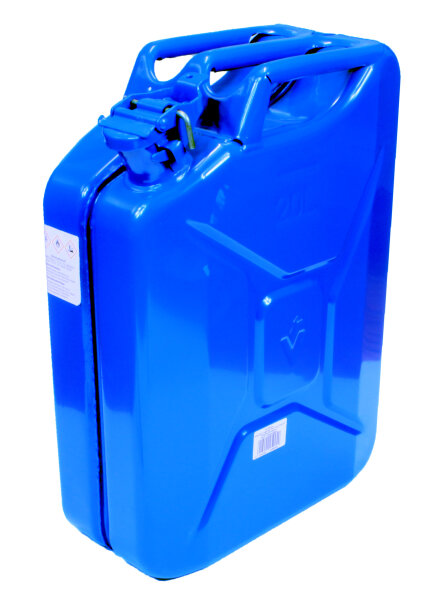 Benzinkanister 20l, blau (RAL 5005), TÜV/GS/UN-Zulassung