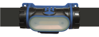 Profibau LED Stirnlampe 26933 mit Akku und...
