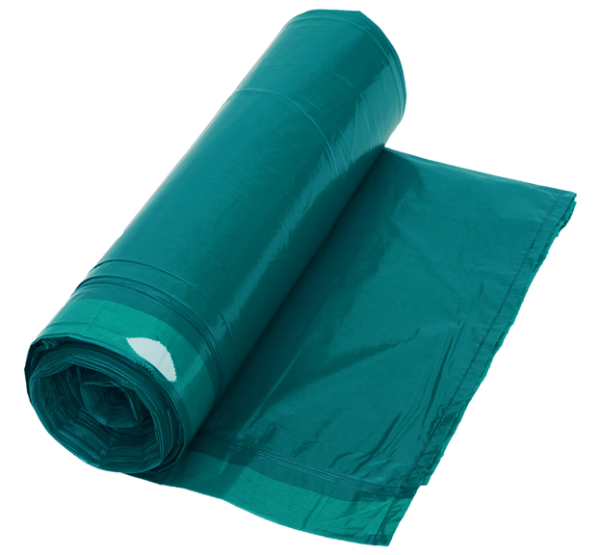 Abfallsack 120 l mit Zugband 75 x 100 cm 50 my 25 St/Rolle