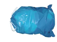 Abfallsack 120 l, mit Zugband, 75 x 100 cm, 50 my, 25...