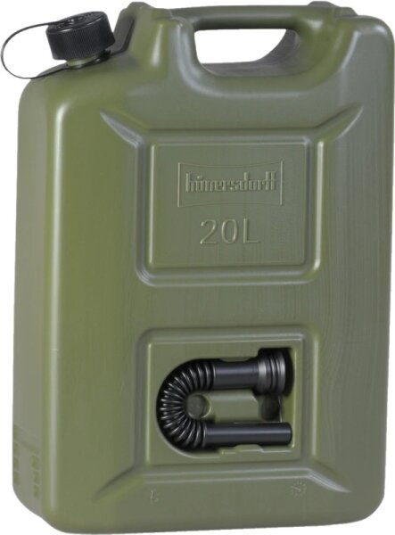 hünersdorff Kraftstoff-Kanister "PROFI" UN 20 l, HD-PE oliv PROFIBAU
