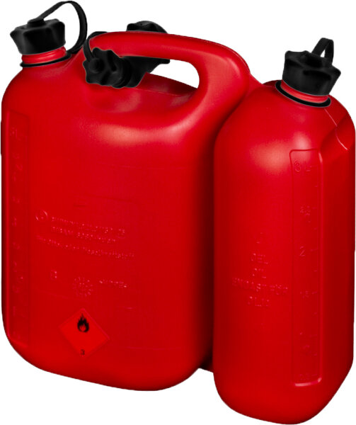 Hünersdorff Doppelkanister ECO 27492 HD-PE Rot, 5,5+3 l, mit UN-Zulassung