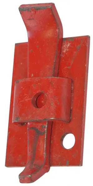 Profibau Keilklemme Tempo Nr. 1 35262 für Rundeisen bis 8 mm, Bodenplatte 90x60 mm, 500 kg Belastbarkeit