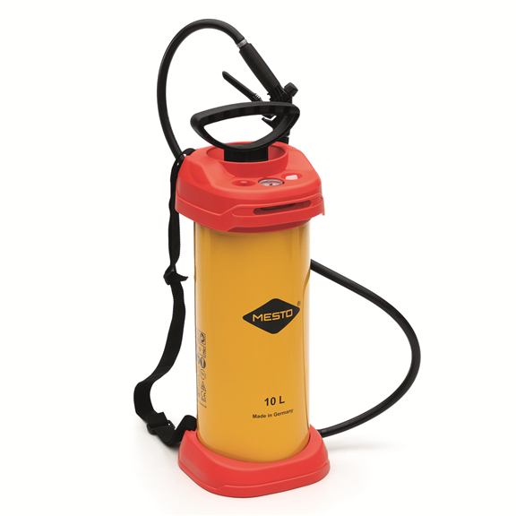 Mesto Schalölspritze 35411 mit FPM (Viton®) Dichtung, 10 Liter, Messing-Flachstrahldüse