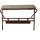 Profibau Klappbock 40016 Stahltritt, 70 cm hoch, 60 x 25 cm