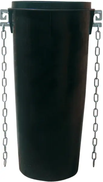 Profibau Schuttrutsche 40617 gerade PVC, 1.100 mm Länge, 6 mm Dicke