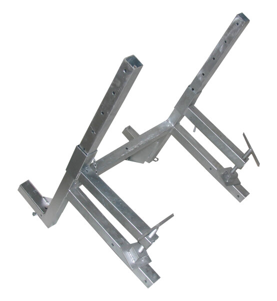 Brüstungsrahmen zu Bauschuttrutsche, verzinkt - PROFIBAU