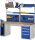RAU Werkbank 7510A2, B2000xT900xH890mm, 4xSchublade-TA, 1xSSKL, 03-7510A2-209B4M.11